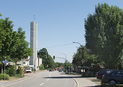 Ortsdurchfahrt Heinitz Ortsteil der Kreisstadt Neunkirchen / © ruff