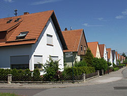 Typische Siedlungsbebauung in Furpach / © ruff
