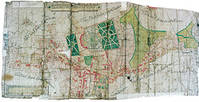 Lage der Neunkircher Schlösser auf dem Plan des Geometers F. Heinrich Nordheim von 1797; Bildnachweis: Stadtarchiv Neunkirchen